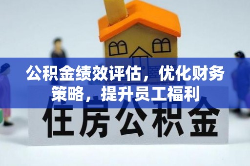 秀林公积金绩效评估，优化财务策略，提升员工福利