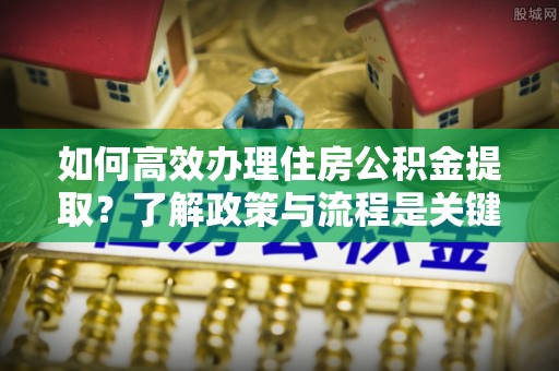 秀林如何高效办理住房公积金提取？了解政策与流程是关键