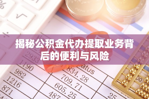 秀林揭秘公积金代办提取业务背后的便利与风险