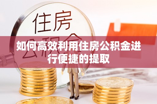 秀林如何高效利用住房公积金进行便捷的提取