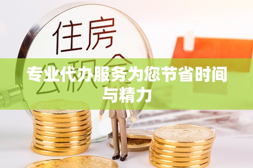 秀林专业代办服务为您节省时间与精力