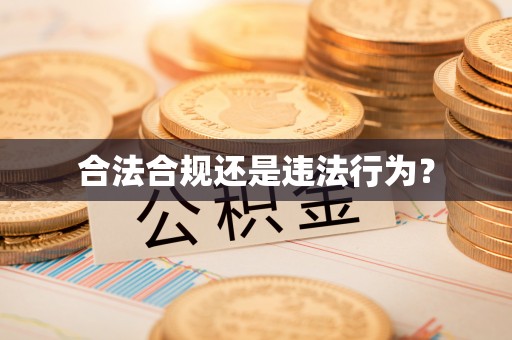秀林合法合规还是违法行为？